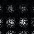 Circle Dots pattern design background in Black and white