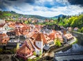 The amazing city of Cesky Krumlov in the Czech Republic