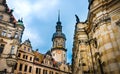 The amazing city of Dresden in Germany. Royalty Free Stock Photo