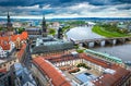 The amazing city of Dresden in Germany. Royalty Free Stock Photo