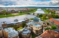 The amazing city of Dresden in Germany Royalty Free Stock Photo