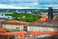 The amazing city of Dresden in Germany Royalty Free Stock Photo