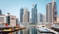 Amazing cityscape of Dubai