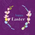 Amazing and classy Easter backgrounds and cards Royalty Free Stock Photo