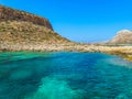 Amazing clear blue sea - beautiful secluded beach