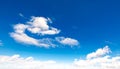 Amazing cloud formations on a blue sky Royalty Free Stock Photo