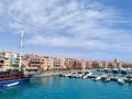 Amazing Coloful View Hurghada Marina, Egypt