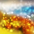 Amazing colorful bokeh abstract background Royalty Free Stock Photo