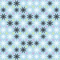 The Amazing of Colorful Floral White Yellow, Pink and Black, Abstract, Repeat, Illustrator Pattern Wallpaper Royalty Free Stock Photo