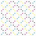 The Amazing of Colorful Pattern Wallpaper Royalty Free Stock Photo