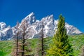 Amazing colors of Grand Teton National Park, Wyoming Royalty Free Stock Photo