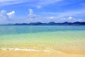 Amazing colors of tropical exotic beach Royalty Free Stock Photo