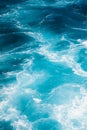 Amazing colours water with waves Royalty Free Stock Photo