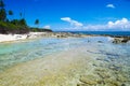 Amazing crystalline water in San Andres Island from Johnny Cay in a gorgeous sunny day in San Andres, Colombia