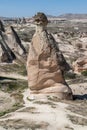 Amazing day in Cappadocia, Turkey. Landscape photography Royalty Free Stock Photo