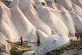 Amazing day in Cappadocia, Turkey Royalty Free Stock Photo