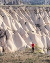 Amazing day in Cappadocia, Turkey Royalty Free Stock Photo