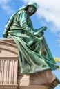 Amazing detailed statue in Edinburgh, Scotland Royalty Free Stock Photo