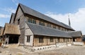 The amazing, double-roofed church of St Catherine`s, almost entirely built out of wood. Honfleur. France.