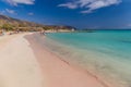 Amazing Elafonisi beach, Chania prefecture, South of Crete island, Greece