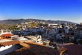 Taxco, a hillside town under the blue Royalty Free Stock Photo