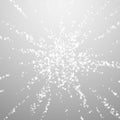 Amazing falling snow Christmas background. Subtle Royalty Free Stock Photo