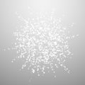 Amazing falling snow Christmas background. Subtle Royalty Free Stock Photo