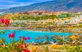 Fanabe beach on Costa Adeje, Tenerife Royalty Free Stock Photo