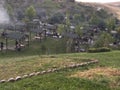 Amazing Fresh Air Picnic Park Royalty Free Stock Photo