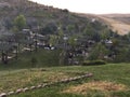 Amazing Fresh Air Picnic Park Royalty Free Stock Photo