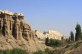 Amazing geological features in Cappadocia