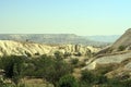 Amazing geological features in Cappadocia