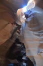 Amazing Geological Formations In Antelope Canyon. Land of Navajos. Geology. Holidays. Travel.