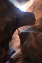 Amazing Geological Formations In Antelope Canyon. Land of Navajos. Geology. Holidays. Travel.