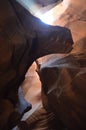 Amazing Geological Formations In Antelope Canyon. Land of Navajos. Geology. Holidays. Travel.