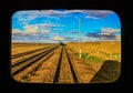 The amazing Gobi Desert railway , Mongolia