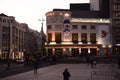 Rivoli theater Porto Portugal at night Royalty Free Stock Photo