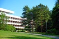 Amazing hotel complex with a beautiful green garden on the shore of the sea