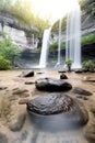 Amazing of Huai Luang Waterfall in Ubon Ratchathani, Thailand