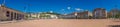 Amazing huge wide panoramic view on Place Bellecour. Place Bellecour is a large square in the centre of Lyon, and is the