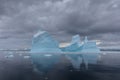 Amazing icebergs and glaciers, Neko Harbour, in Antarctica. Royalty Free Stock Photo