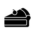 An amazing icon of pie cake in modern style, ready to use icon