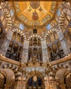 The amazing interior of the Aachen Cathedral, NRW, Germany