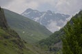 Here is Black Sea Region of Turkey, the mountains are Kackars. Royalty Free Stock Photo