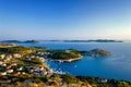 Amazing Kornati islands of Croatia. Northern part of Dalmatia. Sunny detail of seascape from Zadar to Sibenik.