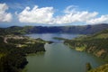 Amazing Lagoa das Sete Cidades in Sao Miguel Royalty Free Stock Photo