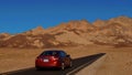 The amazing landscape of Death Valley National Park in California - LAS VEGAS-NEVADA, OCTOBER 11, 2017