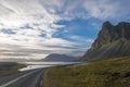 Amazing landscape of the East Fjords in Iceland Royalty Free Stock Photo