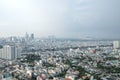 Amazing landscape of Ho chi Minh city, Vietnam Royalty Free Stock Photo