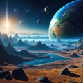Amazing Landscape Humanity Makes History with New Planet Discovery With Technology